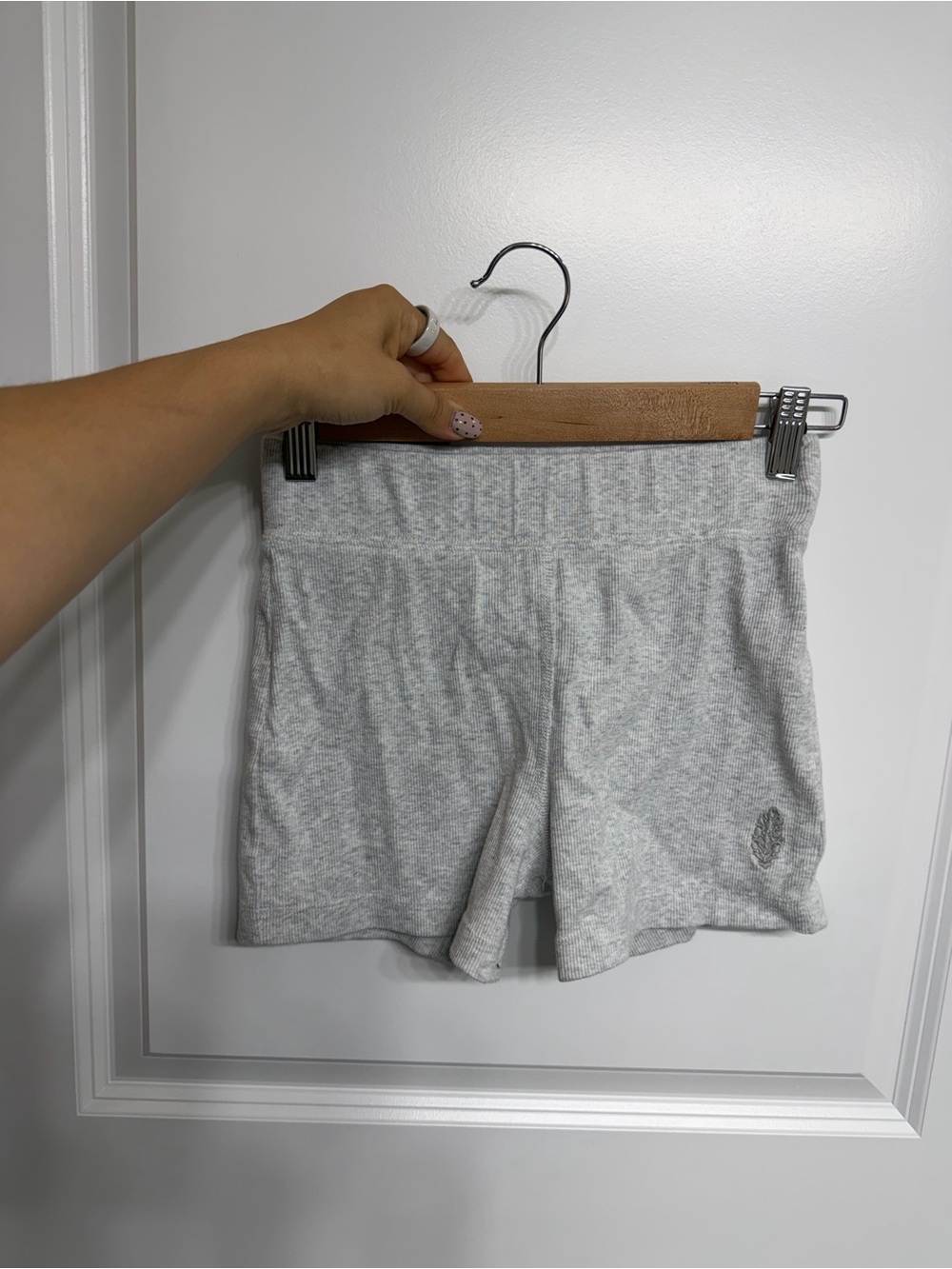 Free People gray heather shorts